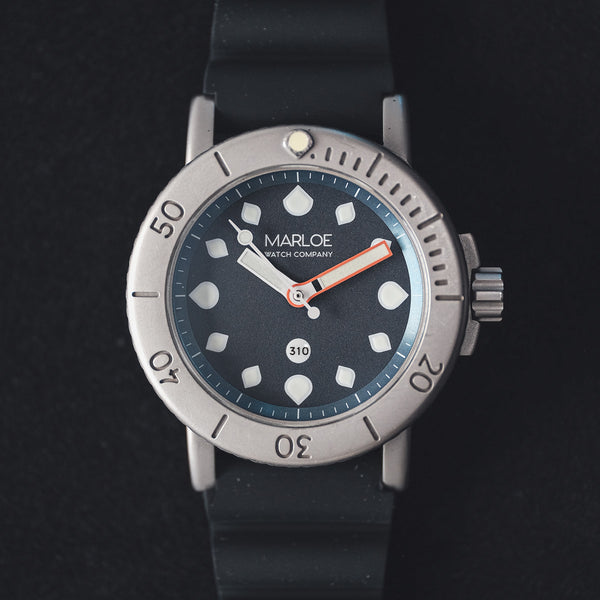 Solent Timer - Black Edition – Marloe Watch Company